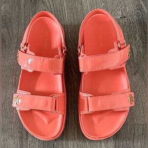 Tory Burch Coral Sandals, NWOB